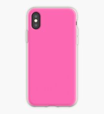 PURE COLOR-HOT PINK iPhone-Hülle & Cover