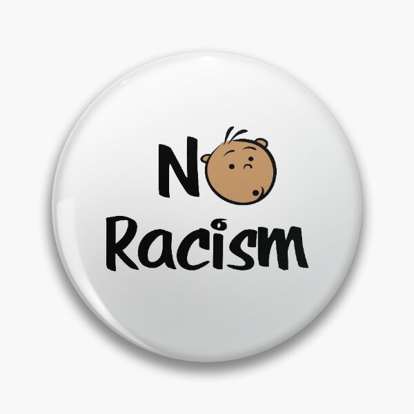 Item preview, No Racism No Hate Kid Art Cartoon Unity Love Everyone designed and sold by ProjectX23.