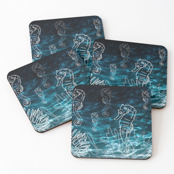 Item preview, SEA HORSE - LOVER - SEA LOVE - FISHES  designed and sold by Tropical Blood.