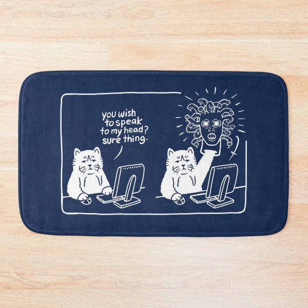 Item preview, Helpdesk Cat designed and sold by bbtlcomics.