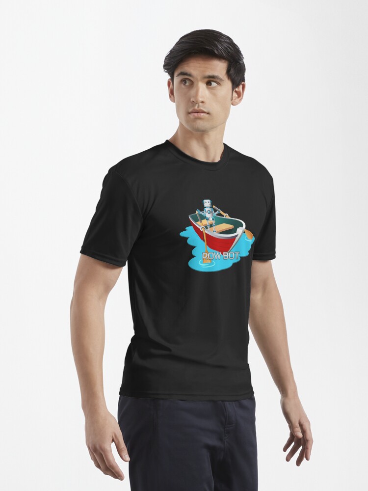 Alternate view of Row Bot. Active T-Shirt
