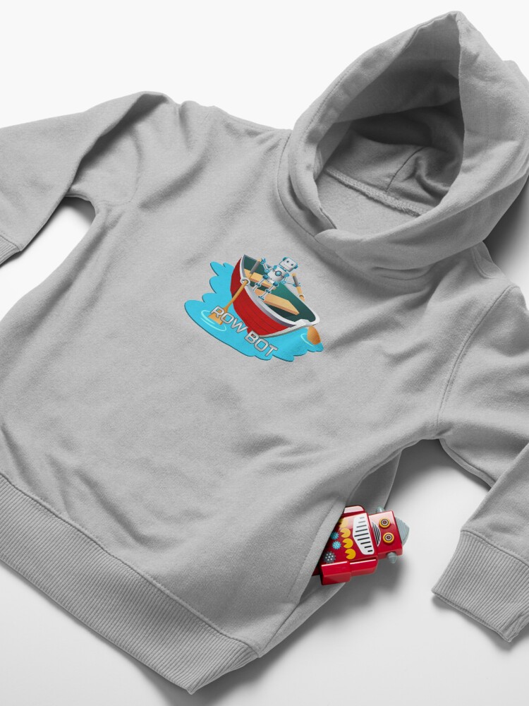 Alternate view of Row Bot. Toddler Pullover Hoodie
