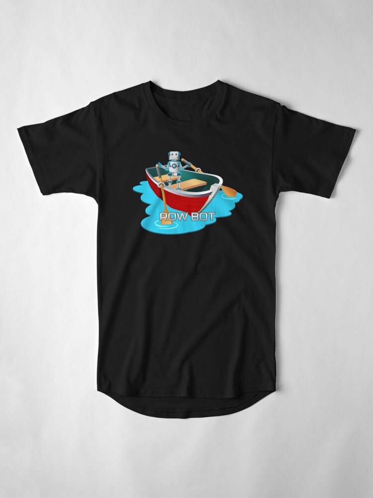 Alternate view of Row Bot. Long T-Shirt