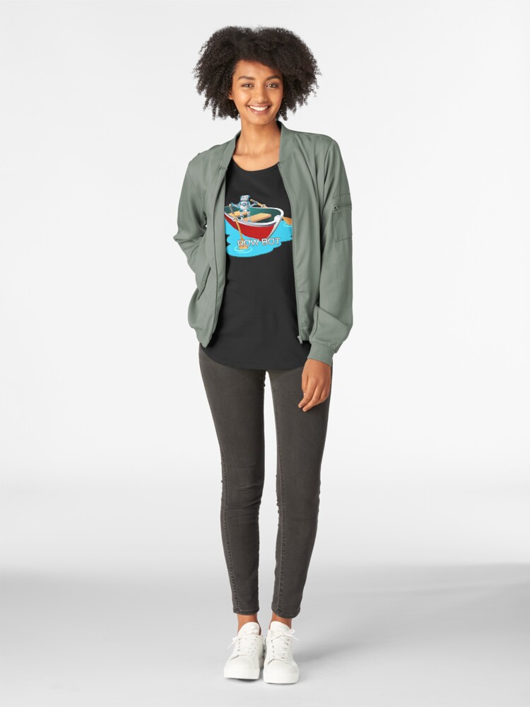 Alternate view of Row Bot. Premium Scoop T-Shirt