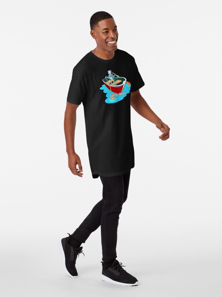 Alternate view of Row Bot. Long T-Shirt