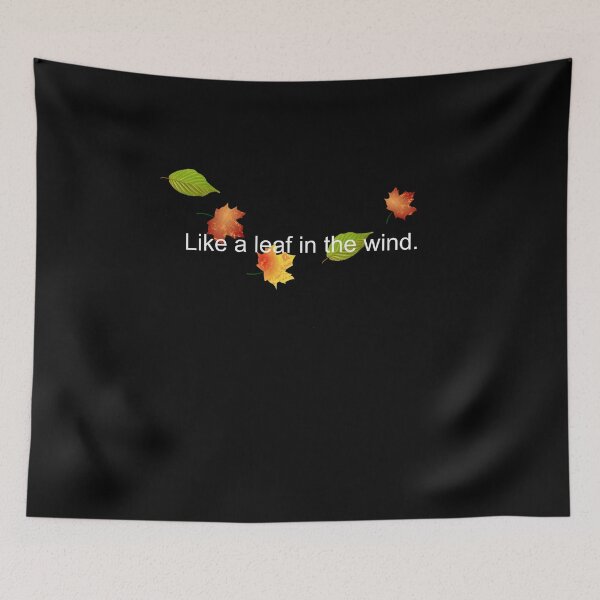 Item preview, like a leaf in the wind  designed and sold by Colorise.