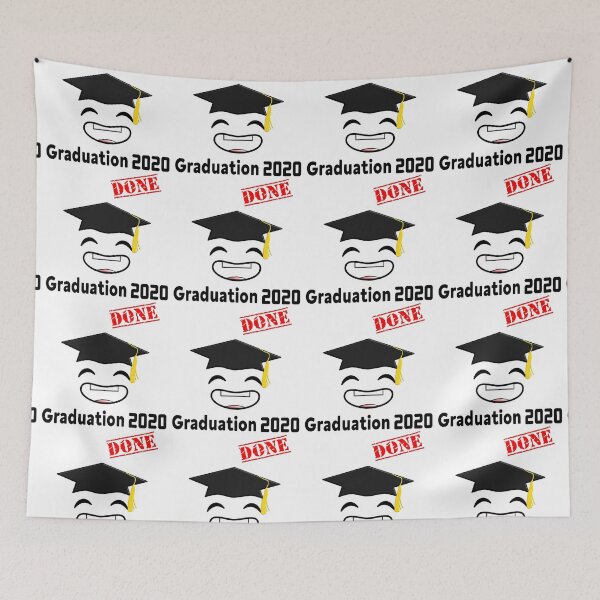 Item preview, Graduation Face 2020 Done Bachelor Master Doctor Promotion designed and sold by Paulina Vanlife.