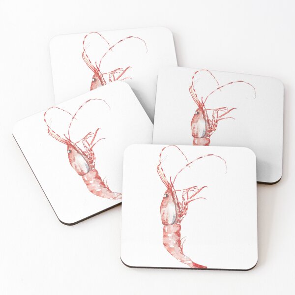 Item preview, Watercolour Shrimp designed and sold by Miguel Di Diego.