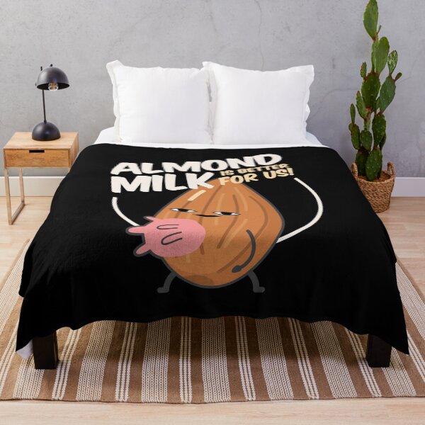 Item preview, Almond Milk Better For Us Milk Vegan Vegetarian designed and sold by MooonTees.