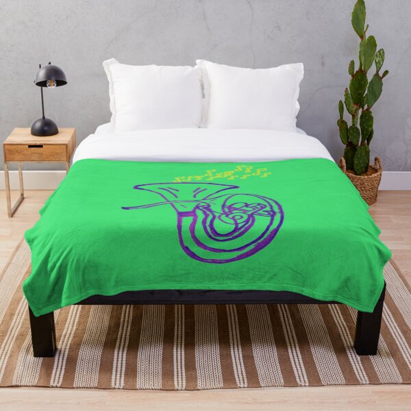 Item preview, Colourful Jazz Tuba Notes (Purple/Green)  designed and sold by DesignsofNote.