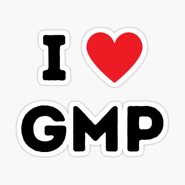 Item preview, I love GMP  designed and sold by CavingSwag.