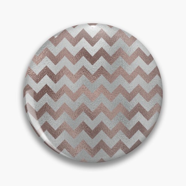 Item preview, Copper and Silver Blurry Chevron designed and sold by BloomCatB.