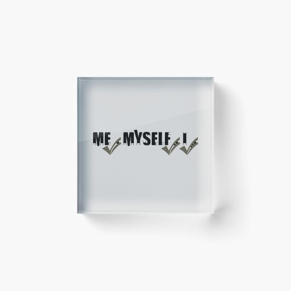 Item preview, ME.MYSELF.I (black) designed and sold by CatMaGo.