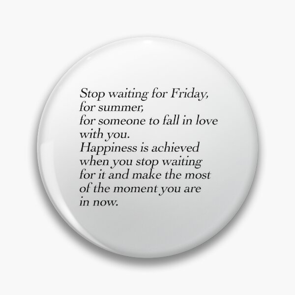 Item preview, Stop Waiting designed and sold by bcairo.
