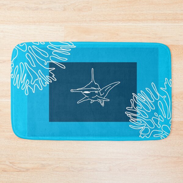 Item preview, hammerhead shark - SEA - LOVE - DECORATION - SEA ART - LOVE FOR THE SEA - POSTER ABOUT THE SEA  designed and sold by Tropical Blood.