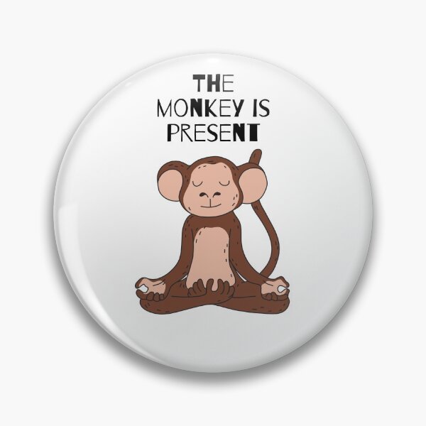 Item preview, The monkey is present designed and sold by Bhaktibrands.