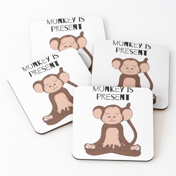 Item preview, The monkey is present designed and sold by Bhaktibrands.