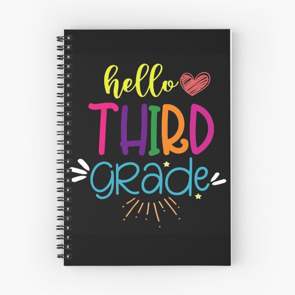 Item preview, Hello Third Grade designed and sold by BonsaiCrafts.
