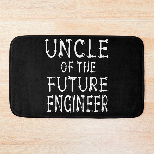Item preview, Uncle Of The Future Engineer Kids Mechanic Birthday Party print designed and sold by Grabitees.