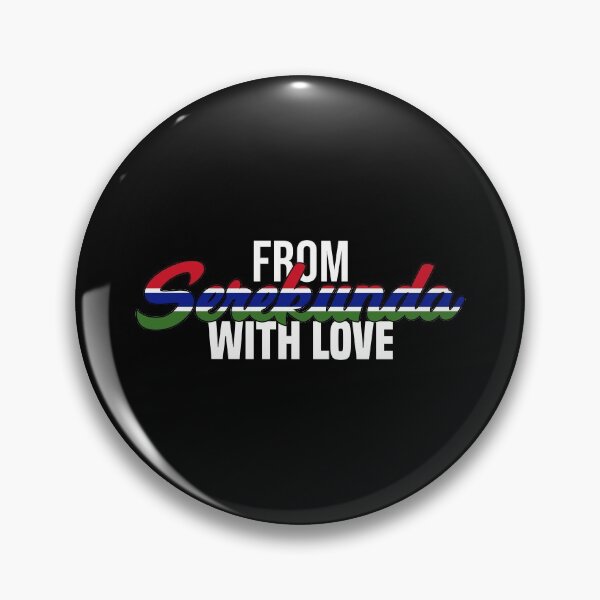 Item preview, The gift of Serekunda with love Gambia designed and sold by Nessshirts.