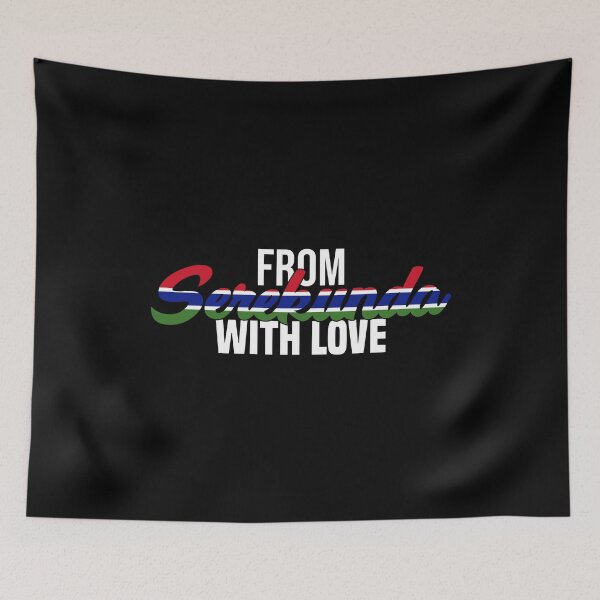 Item preview, The gift of Serekunda with love Gambia designed and sold by Nessshirts.
