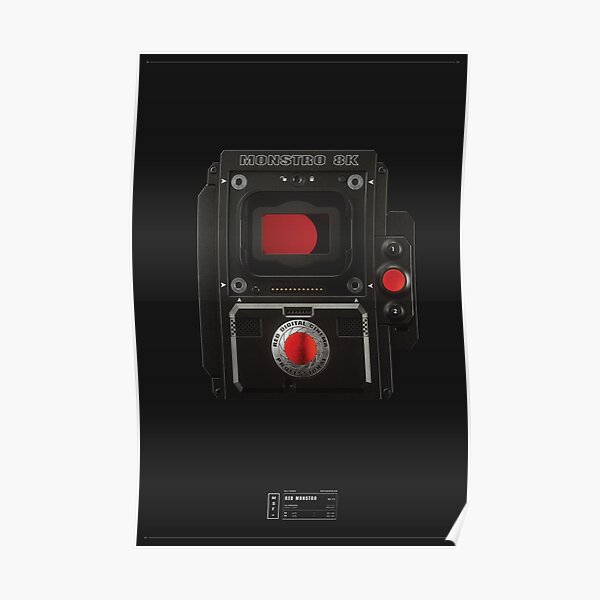 Fully Rigged - Red Monstro 8K VV - Front Poster