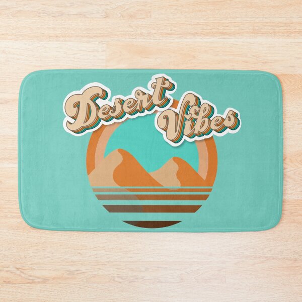 Item preview, Retro Desert Vibes in aqua green designed and sold by CreatEVEdesign.