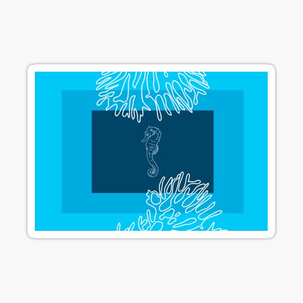 Artikel-Vorschau von SEAHORSE - SEAHORSE LOVER - SEA - POSTER - DECORATION - ARTSEA, designt und verkauft von Tropical Blood.