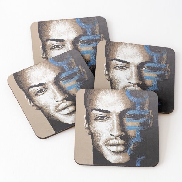 Item preview, Blue Amalemba Tribal Portrait designed and sold by khalaijimase.
