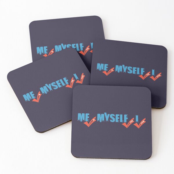 Item preview, ME.MYSELF.I (blue / red) designed and sold by CatMaGo.