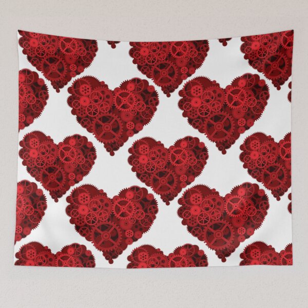 Item preview, Pattern Heart in Red Design 145 designed and sold by Artnigel.