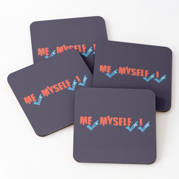 Item preview, ME.MYSELF.I (red / blue) designed and sold by CatMaGo.