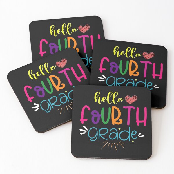 Item preview, Hello Fourth Grade designed and sold by BonsaiCrafts.