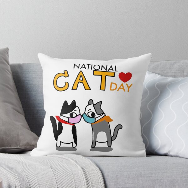 Item preview, National cat day  designed and sold by Homam-w-a.