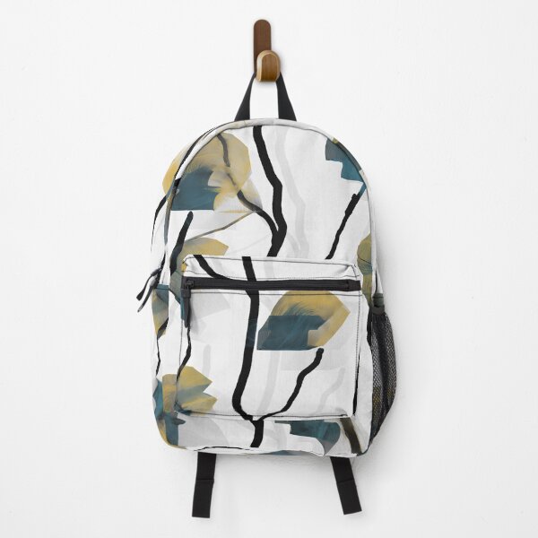 Item preview, Modern Climbing Vine -- Mustard Teal designed and sold by ArgyleImp.