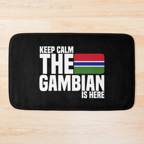 Item preview, The Gift Keep Calm The Gambian is here designed and sold by Nessshirts.