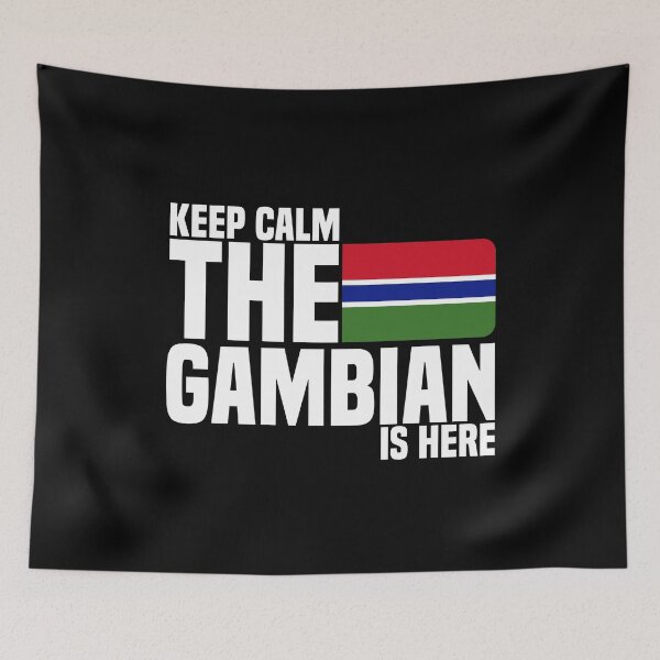 Item preview, The Gift Keep Calm The Gambian is here designed and sold by Nessshirts.