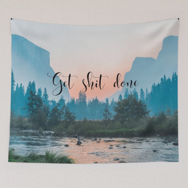 Item preview, Get shit done- Beautiful dreamy landscape designed and sold by MargheritaLidia.