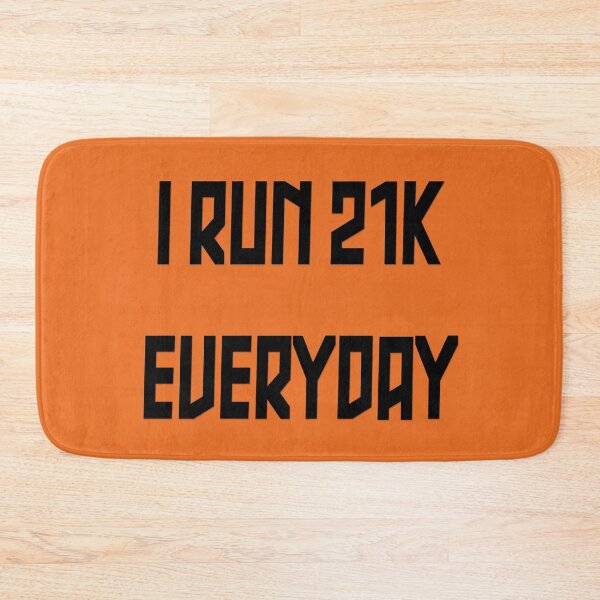 Item preview, I run 21 kilometers every day designed and sold by yayor.