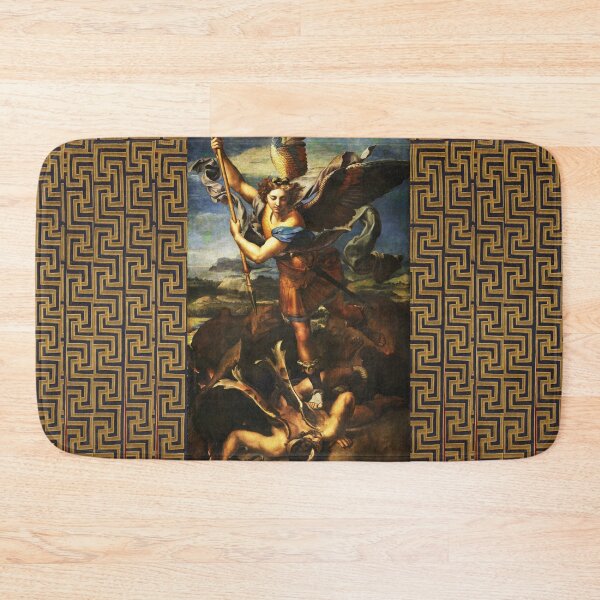 Item preview, St. Michael Archangel Vanquishing Satan designed and sold by BulganLumini.