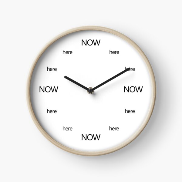 Here Now 覺察當下 Clock