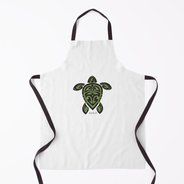 Item preview, Black & Green Tribal Turtle Tattoo / Maui designed and sold by srwdesign.