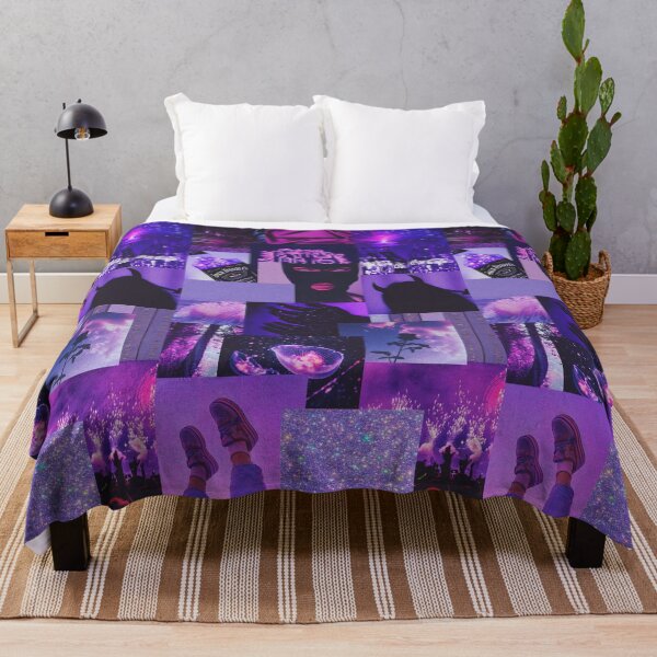Item preview, Dark Purple neon urban Aesthetic Collage designed and sold by Share Your Passion.