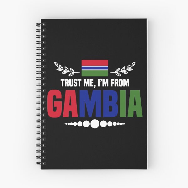 Item preview, Personalized gift trust me I'm from Gambia designed and sold by Nessshirts.