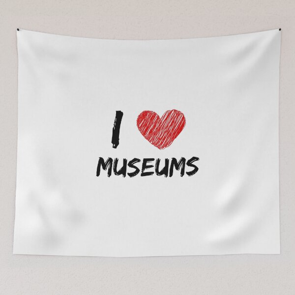 Item preview, I Love Museums designed and sold by Design-Co.