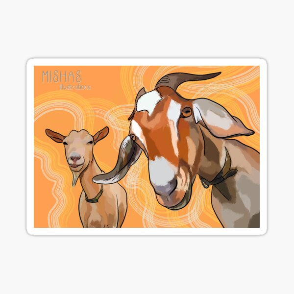 Item preview, goats! designed and sold by mishalacko.