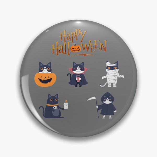 Item preview, Halloween cats pack designed and sold by smallcatvn.