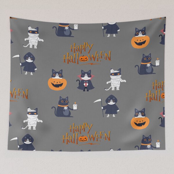 Item preview, Halloween cats pack designed and sold by smallcatvn.