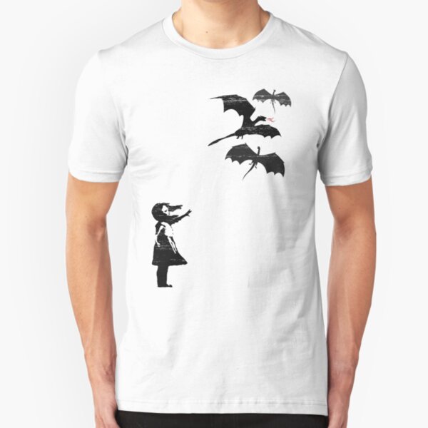Dragons Will Be Dragons Slim Fit T-Shirt