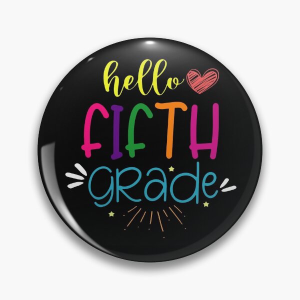 Item preview, Hello Fifth Grade designed and sold by BonsaiCrafts.